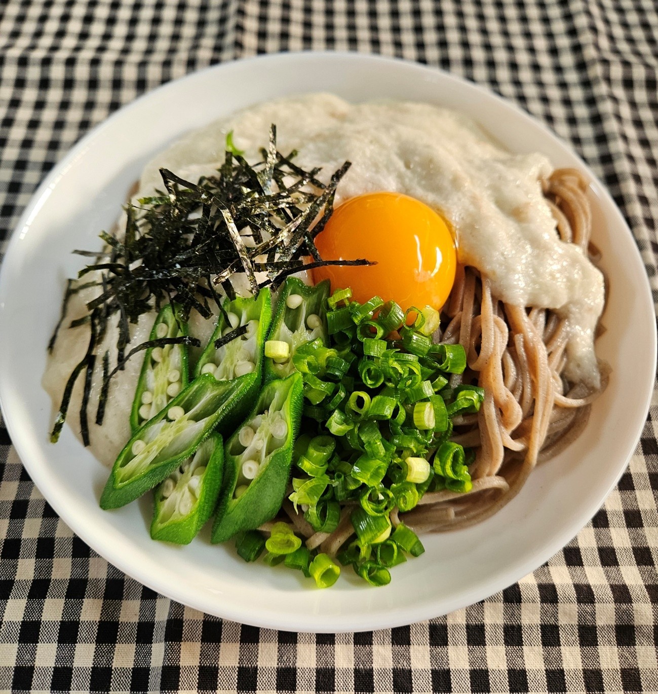 とろろそば