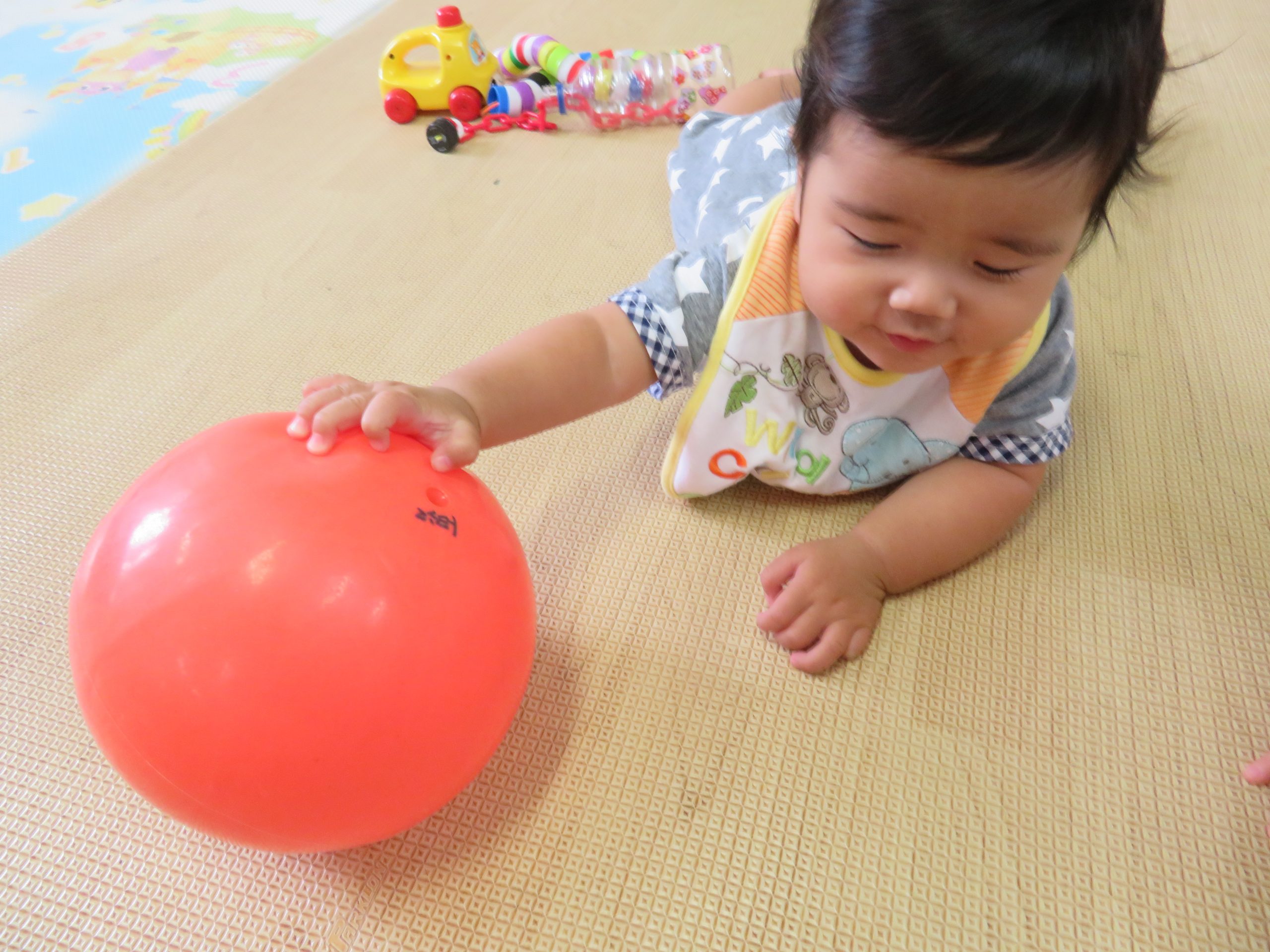運動あそびをしました。