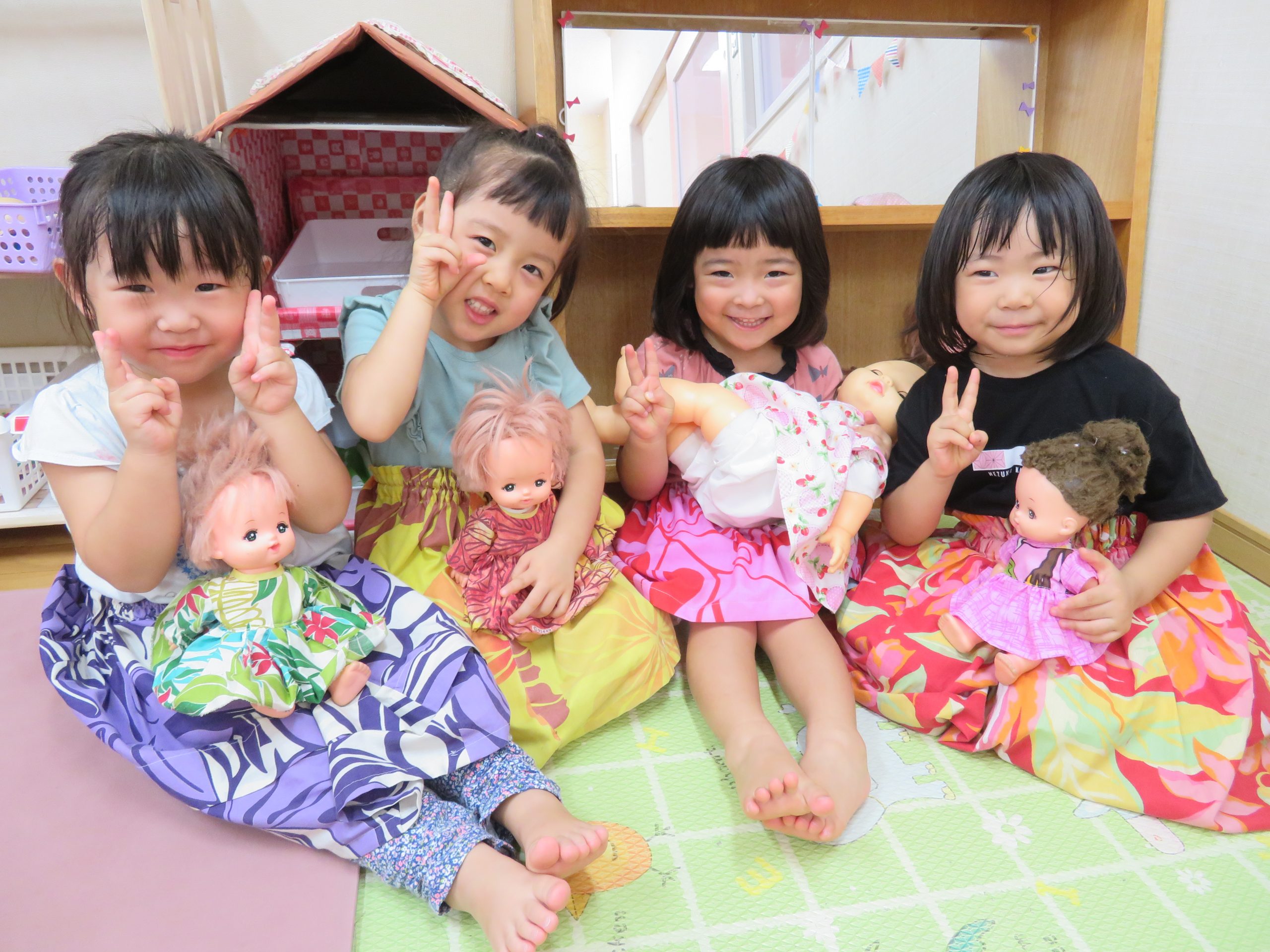 好きな遊び、見つけた!(にじぐみレッド・3歳児)