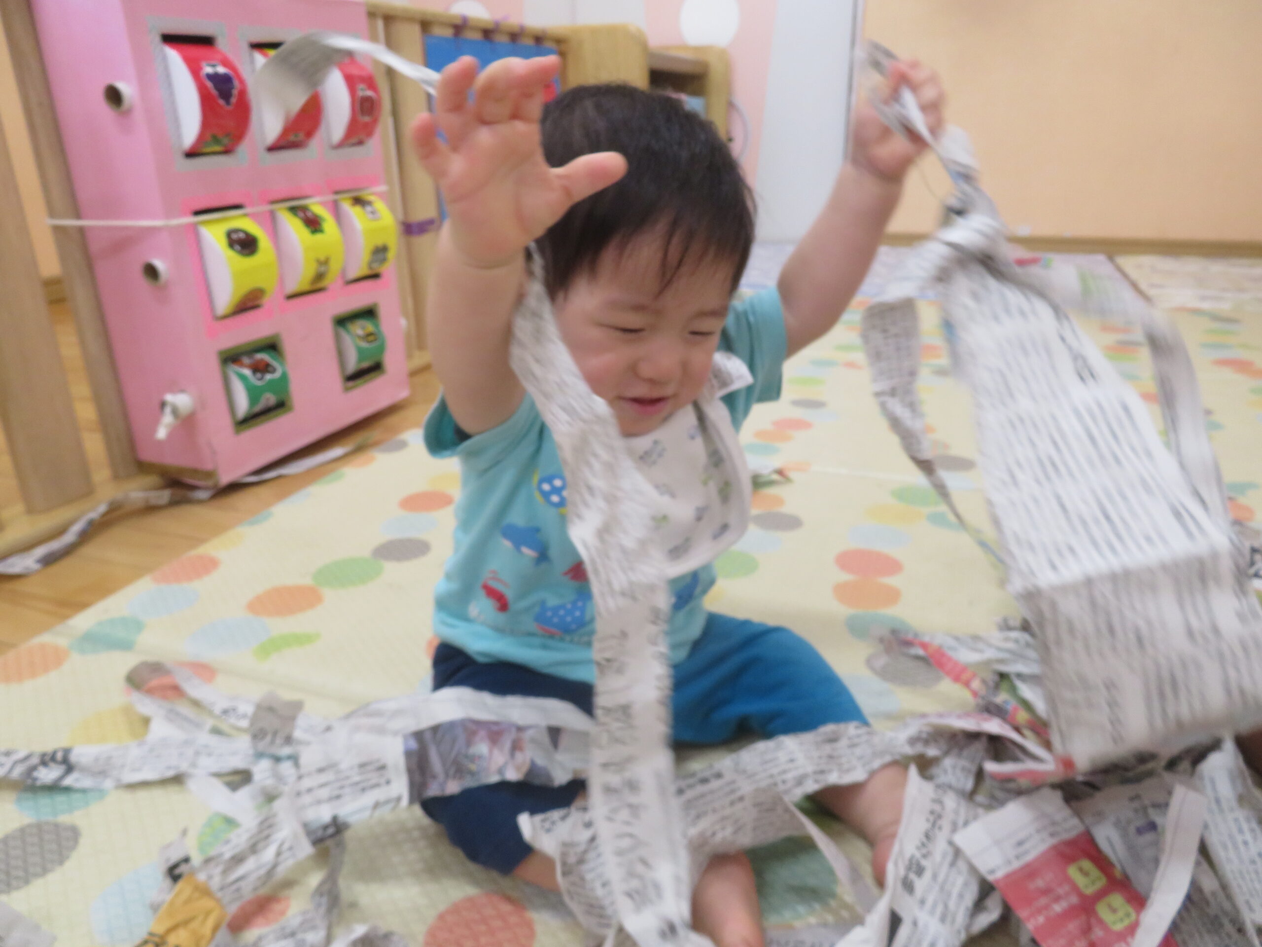 室内あそび楽しいね!